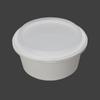 Tigela Descartável para Embalagem de Comida para Levar, Tigela de Plástico Espesso Redonda para Sopa, Tigela de Arroz com Tampa, Caixa de Embalagem para Hot Pot Picante
