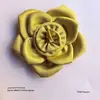 Accesorios Florales 15cm Tridimensionales Exquisitos Románticos Moda Europea y Americana Flores para Vestido Ropa de Moda Sencilla Sombrero Bolsa Accesorios