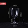 Taça de Acrílico Estilo Europeu Taça de Champanhe Bar Resistente a Quedas Plástico PC Taça de Vinho Tinto Cocktail Brandy Taça de Cerveja