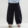Outono 2026 Novidades Vale do Vento Estilo Coreano Versátil Calça Casual Patchwork Xadrez Infantil Meninos e Meninas Calças Retas Estilosas