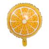 Globo de empuje para microempresa de 18 pulgadas de aluminio con forma de fruta, sandía, naranja, fresa, carambola, globo de papel de aluminio al por mayor