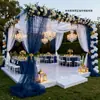 Envio Transfronteiriço de Um Rolo de Tule de Malha Extra Grande para Decoração de Festival e Casamento, Tecido Transparente para Montagem de Festa e Cenário