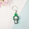 Llavero Mi Mundo Personaje Creativo Colgante para Coche Muñeco de Dibujos Animados Goma Suave de PVC Bloques de Construcción Pequeños Regalos