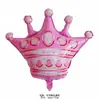Globo Nuevo de Película de Aluminio de Corona Grande Papel de Aluminio Mediano Pequeño Mini Fiesta Decoración de Fiesta Arreglo Venta al por Mayor Transfronteriza