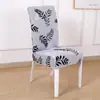 Funda de Silla Universal de una Pieza Simple Personalizada Funda de Taburete Tela Elástica Funda de Silla de Comedor Funda de Respaldo de Silla de Hotel