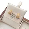 Pendientes de Luna Creciente con Circonita Brillante para Mujer, Lujo Ligero, Únicos, Exquisitos, Elegantes, Modernos