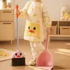 Set de Escoba y Recogedor para Personas Perezosas, Set de Tres Piezas, Modelo Nuevo para Uso en Casa, Mini Trapeador Infantil, Mini Escoba y Trapeador
