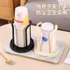 Estante de Almacenamiento para Vasos de Papel de Escritorio para Uso Doméstico, Adecuado para Dispensadores de Agua, Mostradores de Bar, Cafeterías y Tiendas de Té con Leche, Dispensador de Vasos Desechables, Estante de Almacenamiento