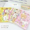 Cuaderno de Página de Color Mary Kitty de Dibujos Animados, Layout Plano, Tamaño B5, de Alto Valor para Estudiantes, Notas Simples, Diario, Planificador