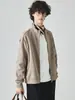 Roupas Masculinas Apo Transfronteiriças Masculinas Outono Tendência Patchwork Raglan Solta Gola Alta Jaqueta Cardigan Casual.