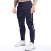 AliExpress eBay Comércio Exterior calça esportiva de pressão lateral masculina calça casual de moda multi-bolsos calça de tamanho grande K805