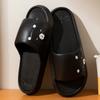 Zapatillas de Pareja Tipo Pantuflas para Mujer Verano Nuevo Hogar Baño Antideslizantes Suela Suave Interior Hogar Eva Zapatillas Zapatillas de Hombre