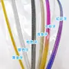 Número personalizado. 3 No. 5 Cremallera Transparente de Diente Electroplateado Paquete Completo en Rollo de Color EVA TPU PVC Nylon