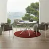 Juego de Mesa y Sillas para Exterior para Patio Jardín Comedor Hotel Restaurante Club Ocio Mesa y Sillas para Comedor Exterior Silla de Ratán