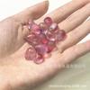 Contas de gota de vidro tchecas de qualidade 10 * 14 furo lateral Super pingente redondo hairpin hairpin row material DIY acessórios de jóias