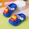 Nuevos Zuecos de Verano para Niños, Diseño de Héroe 3D, Suela Suave, Antideslizantes, Transpirables, Adecuados para Niños Pequeños para Usar Afuera