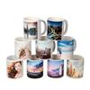 Caneca Branca 11oz para Impressão por Transferência de Calor Criativa Exclusiva Característica Caneca de Cerâmica Caneca Publicitária Caneca para Presente