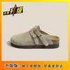 Sandalias Birkenstock Cerradas sin Cierre para Mujer, Nuevo Modelo Primavera 2025, Color Arena, Doble Uso, Suela Gruesa, Aumentadoras de Altura Birkenstock