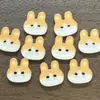 Lindo gatito colección caricatura divertido botón niños DIY pegamento de crema funda de teléfono parche zapato zueco hebilla