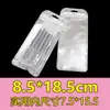 Bolsas Transparentes Auto-Sellantes, Bolsas Perladas Blancas, Empaques con Cierre Zip-Lock, Bolsas Láser, Bolsas de Empaque Escarchadas, Bolsas Selladoras para Joyería