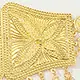 Nova Moda Corrente de Cintura com Franjas de Moeda de Ouro Acessórios Exóticos para Performance de Dança Indiana Corrente Corporal Casual Hanfu