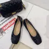 Zapatos Planos con Lazo para Mujer 2026 Primavera y Otoño Estilo Coreano Elegantes Mocasines de Punta Cuadrada Baja Estilo Hada