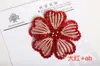 Tocado Hecho a Mano Grande de Flor Totalmente Bordado, Broche para Bolso, Flor Accesorio para Ropa, Accesorio de Tocado para Sombrero de Camelia