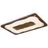 Luminária de Teto para Sala de Estar Estilo Vintage 2026, Criativa e Única, Retro com Padrão de Madeira de Nogueira, Luz Principal de Espectro Completo para Proteção dos Olhos para o Corredor