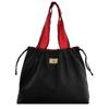 Grande cordão de compras saco moda saco de ombro saco tote bolsa dobrável impermeável norte americano quente venda cross-border estilo