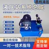 Estación de bombeo hidráulico CBN, ensamblaje de sistema hidráulico, bomba de engranajes controlada por válvula solenoide, bomba de cilindro de aceite pequeño, personalizada por fabricante de aceite