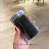 Novos Scrunchies Coloridos Doces Estilo Coreano da Moda, Elásticos de Cabelo de Alta Elasticidade, Elásticos Simples para Prender o Cabelo