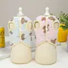 Ropa de Primavera, Otoño e Invierno para Mascotas Pequeñas como Teddy, Bichón y Maltés, y Gatos, con Chaleco de Algodón Estampado de Cuadros
