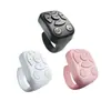 Controle Remoto Bluetooth para Celular Douyin Vídeo Curto Foto Kuaishou E-Book Selfie Deslizar Virar Página Anel Sem Fio