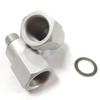 Peças de Modificação de Carro Adaptador de Motor Rosqueado M12X1.5-3/8Npt Adaptador de Temperatura do Líquido de Arrefecimento Alumínio