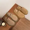 Nuevos Zapatos Bean Bean para Mujer Zapatos Individuales Zapatos Birkenstock Birken 2026 Otoño Invierno Mocasines Slip-ons Suela Gruesa Versátiles Casuales