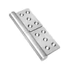 Bisagra de bandera de acero inoxidable de 3 pulgadas 4 pulgadas 5 pulgadas bisagra plegable soldada para puertas cortafuegos, sin agujeros, bisagra de bandera desmontable
