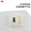 3M9501V + máscara con válvula de respiración anti-smog PM2.5 de uso con banda elástica para las orejas, tejida, N95, industrial, para polvo, desechable