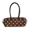 Bolso coreano Dongdaemun ins de lunares para mujer, bolso de mano de moda transfronterizo, bolso de hombro de diseño de nicho
