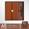 Set de regalo de caja de cuaderno A5 de alta gama, personalizable con logo, bloc de notas de negocios, cuaderno de regalo corporativo, alto valor estético