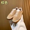 Lp Zapatos Blancos Zapatos de Hombre Zapatillas Deportivas Casuales Zapatos de Entrenamiento Moral Lp Zapatos de Cuero Planos Suela de Goma Cruda Planos para Mujer