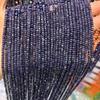 Cuentas planas de Arena Azul Dorado 2X3MM placa de cálculo DIY joyería pulsera collar accesorios de ropa Cuentas