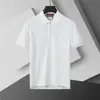 Transfronterizo [Versión Correcta] 26 Camisa Polo de Verano para Hombre de Negocios Estilo Nuevo con Cuello Campana y Mangas Cortas, Estilo Europeo y Americano, Alternativa de Comercio Exterior