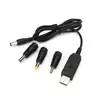 Linha de boost USB 9V/12V linha de boost de energia linha de energia USB para DC5.5 * 2.1MM mais 8 interfaces DC