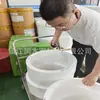 Fornecimento de tubo de PTFE puro de tamanho grande/tubo de PTFE/tubo de PTFE/tubo de plástico