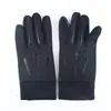 Guantes de pesca de invierno con forro polar para ciclismo al aire libre, deportes y pesca, con capacidad para pantalla táctil y diseño de tres dedos abatibles