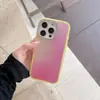 Funda para Teléfono con Diamantes Flash Electroplateados y Agujero Grande Láser Adecuada para Apple 16Promax Moderna 15/14/11 Cubierta Protectora Láser