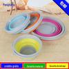Balde Dobrável de Silicone, Balde Portátil para Lavagem de Carro, Balde Multifuncional para Pesca ao Ar Livre, Acessórios para Equipamento de Pesca Atacado