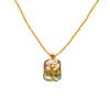 Colar de Pérolas Jardim Retro Francês Monet Design de Nicho Temperamento Gentil Elegante Corrente para Clavícula Acessórios Corrente Mulheres