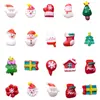 Acessórios de Nail Art de Desenho Animado de Natal Populares Transfronteiriços Papai Noel Tridimensional Fofo Árvore Acessórios de Unha Vestíveis Decorações