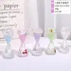 Popular en Douyin Decoraciones de Reloj de Arena Flotante de Dibujos Animados Marinos Calabaza Coche Creativo Pluma de Goteo de Aceite Inserto Juguete de Arena Movediza Líquida